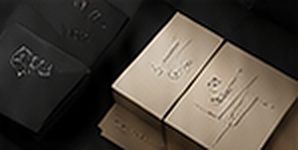 Embossed boutique packaging